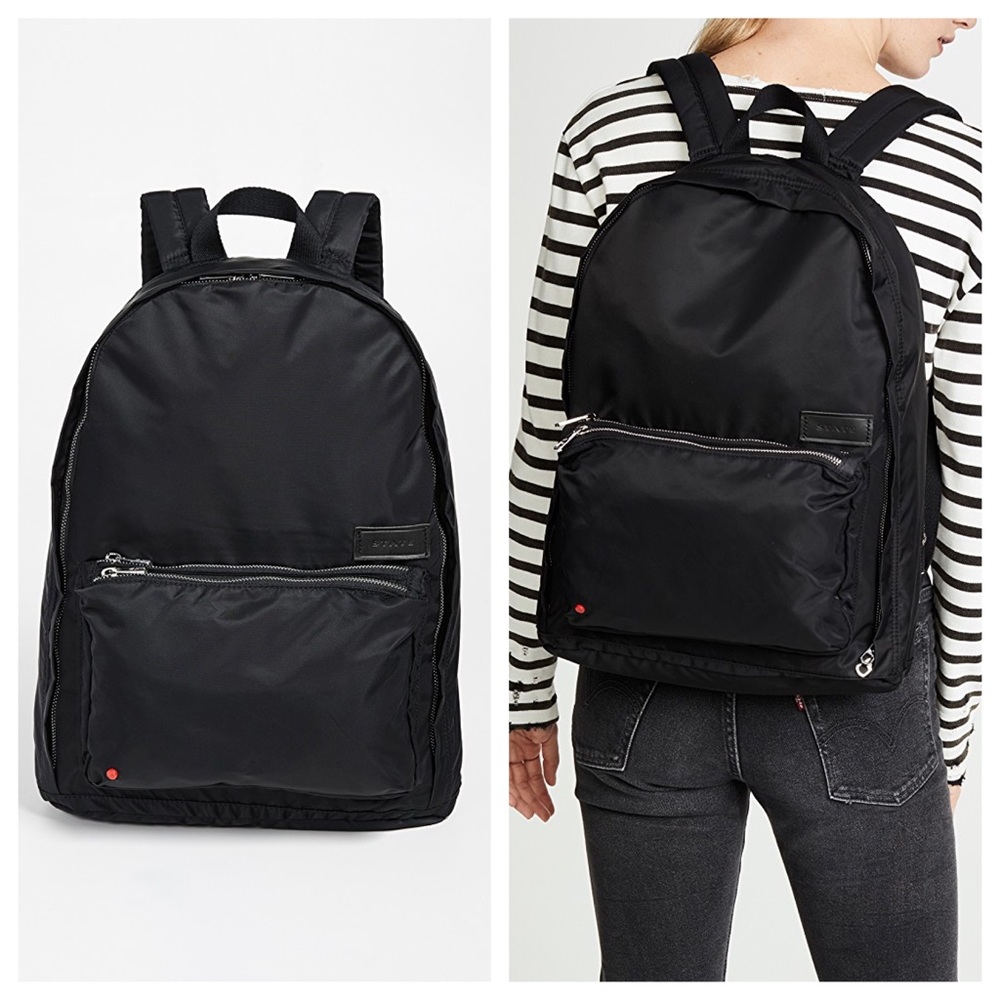 State Lorimer backpack black neoprene